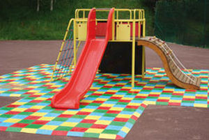 Rubber flooring - GAROCHUT® - WATTELEZ - for playground / tile / textured
