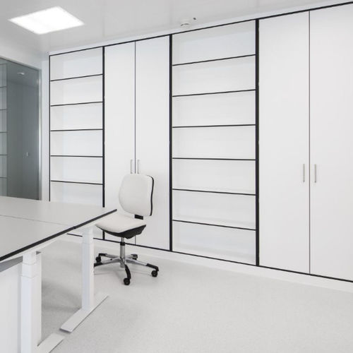Cover panel - TOPLAB®VERTICAL NATURALS - TRESPA - wall / fire-retardant / GreenGuard® certification