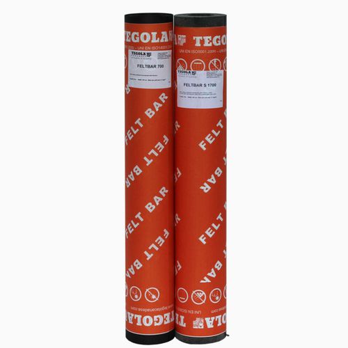 Roof waterproofing membrane - FELTBAR - TEGOLA CANADESE - roll / bituminous