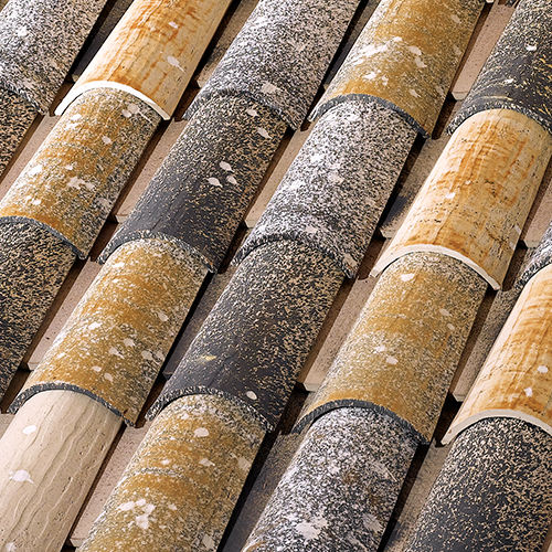 Barrel roof tile - MEDITERRANIA® - Tejas Borja S.A.U. - clay / colored