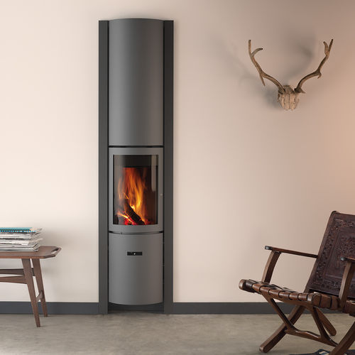 Wood-burning fireplace insert - 30-COMPACT IN - Stûv - cast iron / natural convection / contemporary