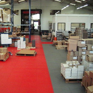 PVC flooring - OPTILINE® - TLM SYSTEMS - tertiary / tile / smooth