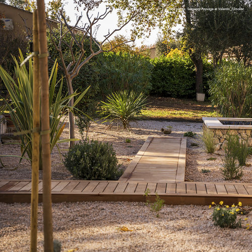 Teak deck board - Terrasse Teck Giri - SOBOPLAC - for patio / outdoor
