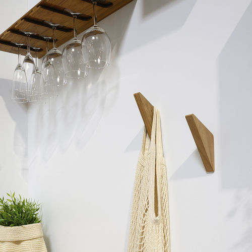 Wall-mounted coat rack - Porte manteau Enara - SOBOPLAC - minimalist design / original design / traditional