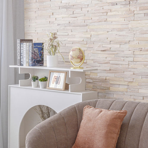 Kitchen wall cladding panel - Murmure Hermine - SOBOPLAC - bathroom / living room / for public building