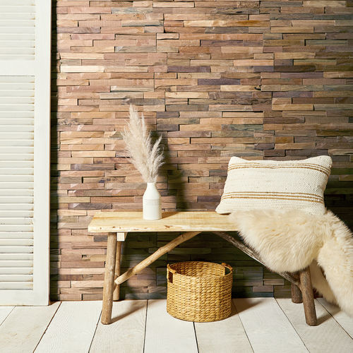 Wooden wall cladding panel - Murmure Chalet - SOBOPLAC - kitchen / bathroom / living room