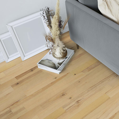 Solid parquet floor - Exotique Pitch Pin Brut 19x83 - SOBOPLAC - glued / nailed / strip
