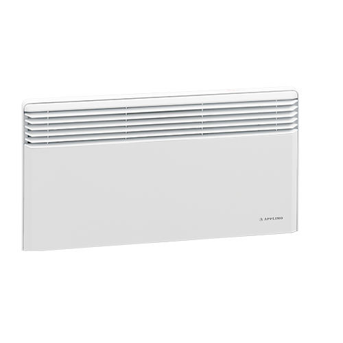Electric convector - Brio 2 - APPLIMO - metal / wall-mounted / horizontal