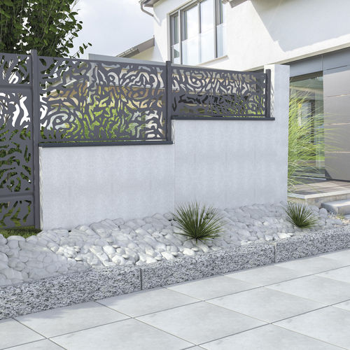 Panel screening - Gamme ESTAMPE - Modèle Alchimie - SIB - aluminum / wall