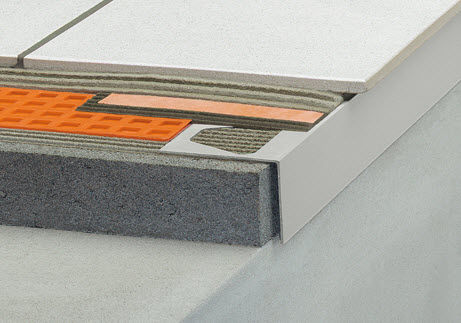 Flat roof flashing - SCHLÜTER®-BARA-RW - Schluter-Systems