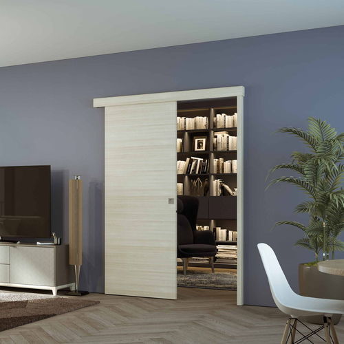 Interior door - Xterna - SCRIGNO - laminated wood / pocket / contemporary