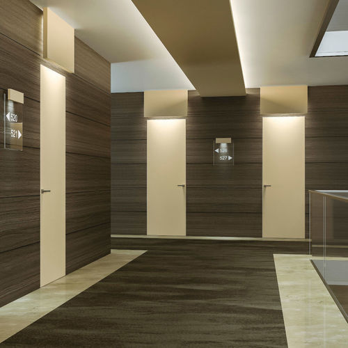 Interior door - FIRE  - SCRIGNO - hardwood / swing / contemporary