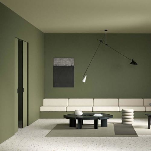 Interior door - MONTEFELTRO - SCRIGNO - wooden / sliding / contemporary