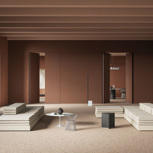 Interior door - MONTEBELLO - SCRIGNO - cement / pivoting / fixed