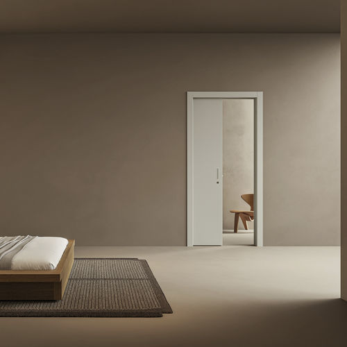 Armored door - SISMONDO - SCRIGNO - interior / aluminum / anodized aluminum