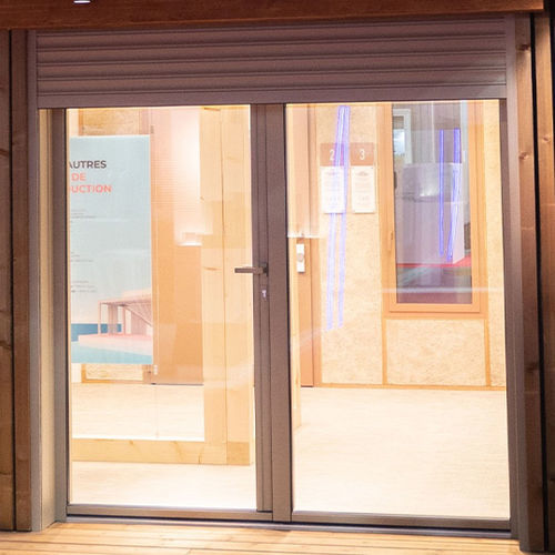 Swing French door - 5200TH - Sepalumic - aluminum / double-glazed / thermally-insulated