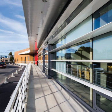Aluminum profile - Elegance 52 HL/VL - Sapa Building Systems - for facade / for glazing / joint