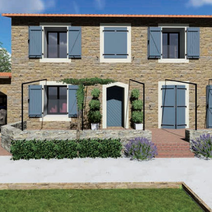 Swing shutter - P30 - Sapa Building Systems - louvre / jalousie / aluminum