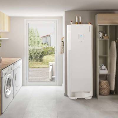 Air/water heat pump - LORIA DUO R32 - ATLANTIC - residential / outdoor / split