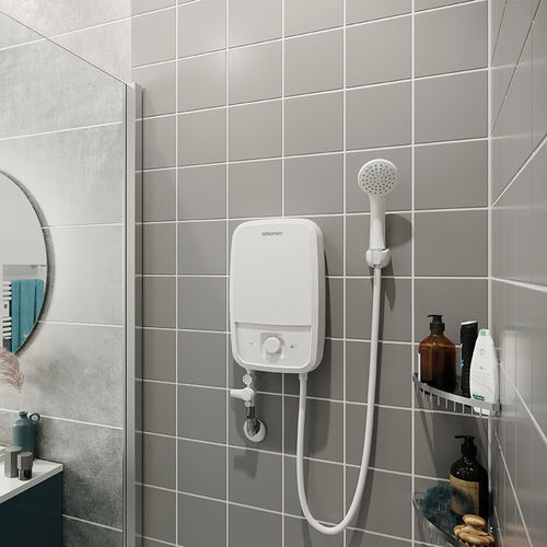 Electric instant water heater - TEMPO LITE series - ATLANTIC - wall-mounted / vertical / bathroom