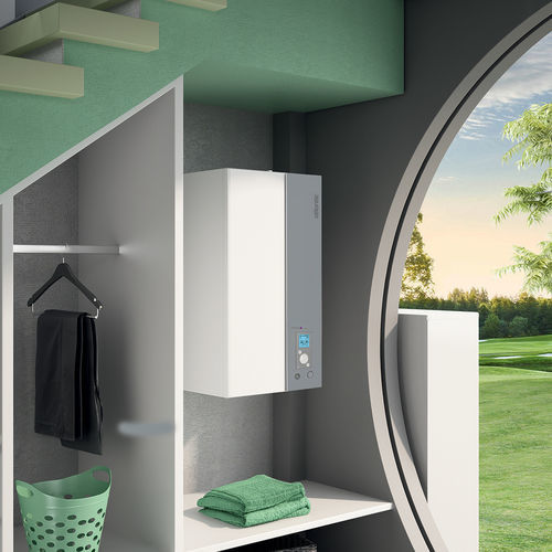 Air/water heat pump - ALFEA EXCELLIA HP A.I. - ATLANTIC - commercial / residential / outdoor