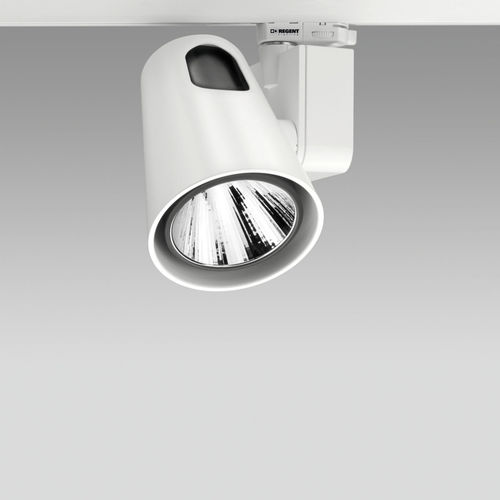 LED track light - MATRIX - REGENT LIGHTING - round / cast aluminum / for shop
