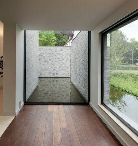 Aluminum window profile - MASTERLINE 8 - Reynaers Aluminium - acoustic / thermally-insulated / burglar-proof