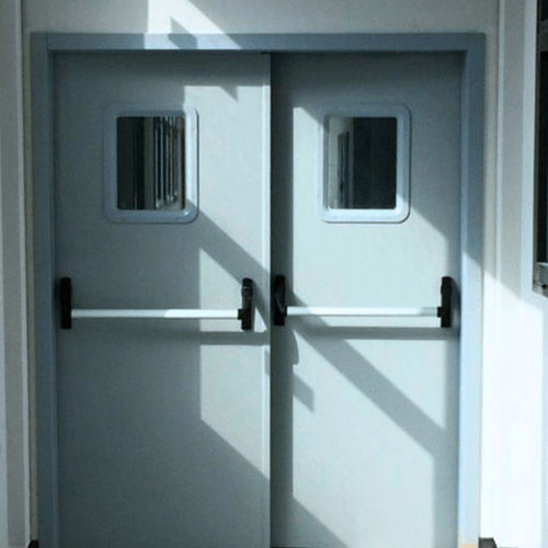 Swing industrial door - PADILLA  - PADILLA - galvanised steel / acoustic / high