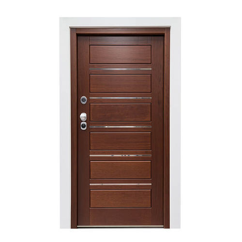Interior door - ELECTRO DAS  - PADILLA - wooden / galvanised steel / swing