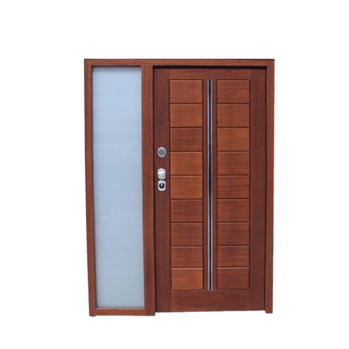 Entry door - PADILLA - steel / security glass / swing