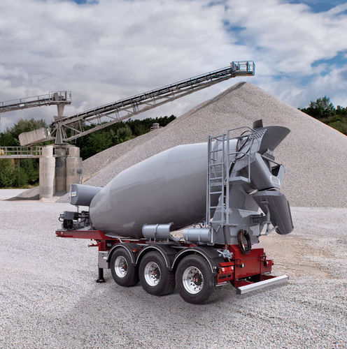 Concrete mixer truck - P 12DS - PUTZMEISTER - lightweight