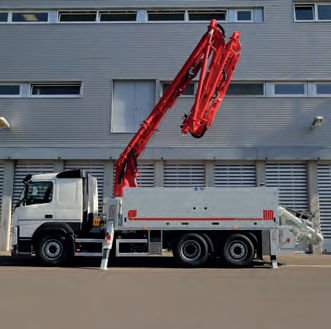 Mobile concrete pump - M 20-4 - PUTZMEISTER