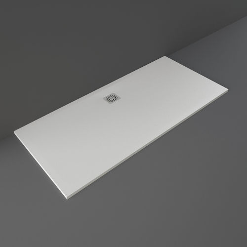 Rectangular shower tray - RAK-Feeling - RAK Ceramics - extra-flat / acrylic / with channel drain