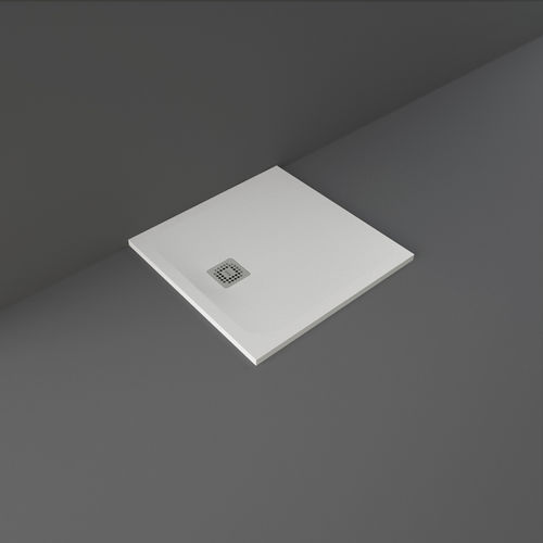 Square shower tray - RAK-Feeling - RAK Ceramics - corner / acrylic / white