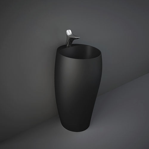 Free-standing washbasin - RAK-CLOUD - RAK Ceramics - ceramic / oval / without hole