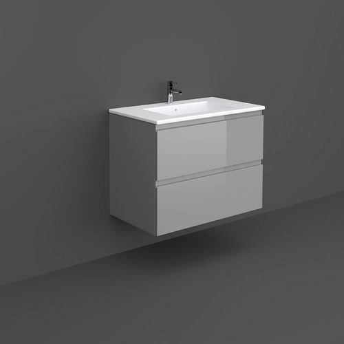 Double washbasin cabinet - RAK-JOY - RAK Ceramics - wall-hung / solid wood / contemporary