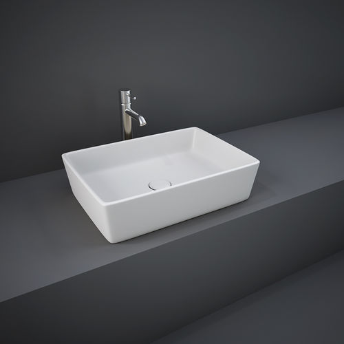 Countertop washbasin - RAK-Feeling - RAK Ceramics - ceramic / rectangular / contemporary