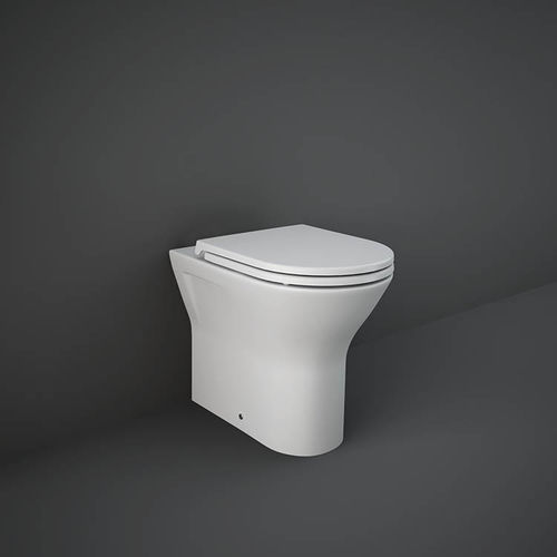 Back to wall toilet - RAK-FEELING - RAK Ceramics - ceramic / for school / home