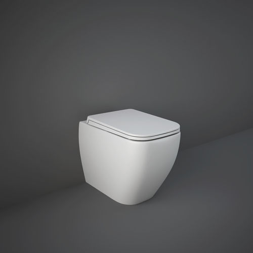 Free-standing toilet - RAK-FEELING - RAK Ceramics - back to wall / ceramic / home