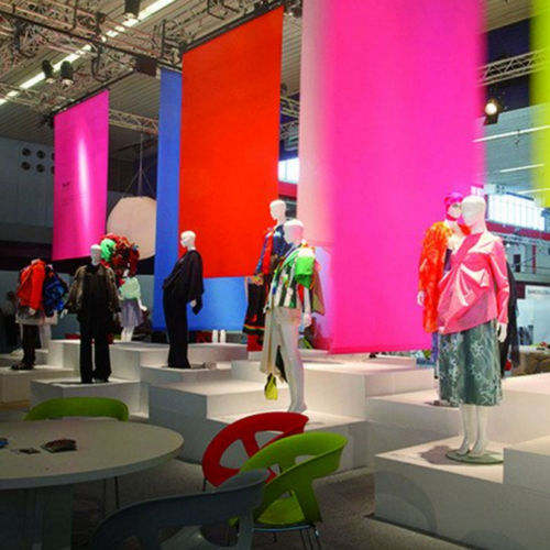 Polyester textile membrane - FLUO DROP® - PROCÉDÉS CHÉNEL INTERNATIONAL - paper / for false ceiling / for partition wall