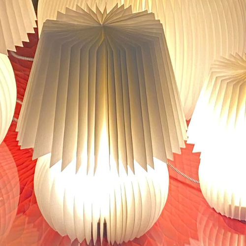 Table lamp - LIGHT ONE - PROCÉDÉS CHÉNEL INTERNATIONAL - polyester / paper / fiberglass