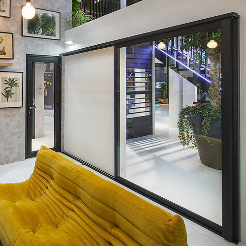 Interior door - CUZCO® 712  - PROFILS SYTEMES - aluminium / sliding / pocket
