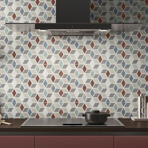 Glazed ceramic tile - EVEN : DECORS - Panaria ceramica - natural finish / indoor / wall