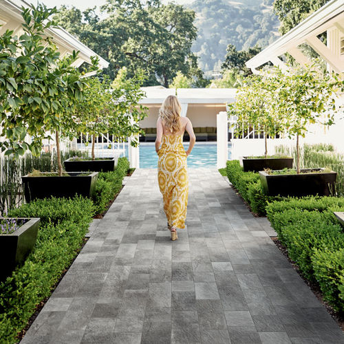 Porcelain stoneware tile - PIERRE DES RÊVES : NUAGE - Panaria ceramica - natural finish / structure / indoor