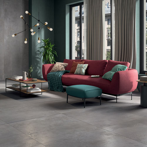 Porcelain stoneware tile - BLADE : CHROME - Panaria ceramica - natural finish / indoor / outdoor