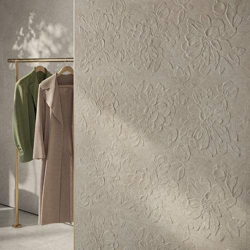 Porcelain stoneware tile - IQONIQA : BLOSSOM TOUCH - Panaria ceramica - matte / embossed / indoor