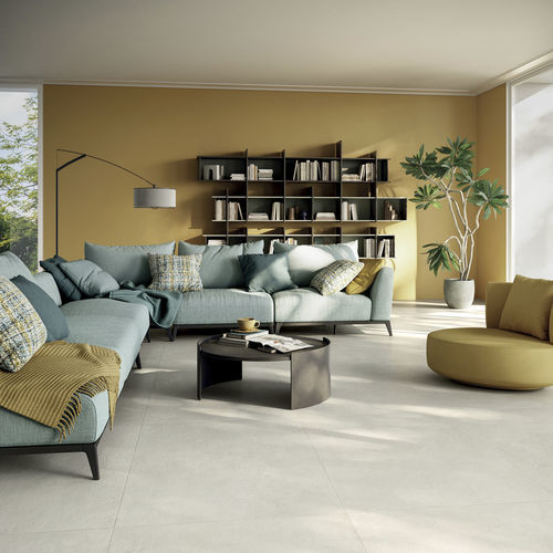 Porcelain stoneware tile - LA MATIÈRE - TALC - Panaria ceramica - natural finish / structure / indoor