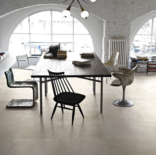 Porcelain stoneware tile - MEMORY MOOD : CREAMY - Panaria ceramica - natural finish / indoor / living room
