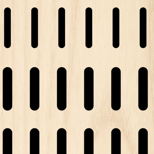 Ceiling acoustic panel - GREASE - OBERFLEX - for wall / wooden / rectangular