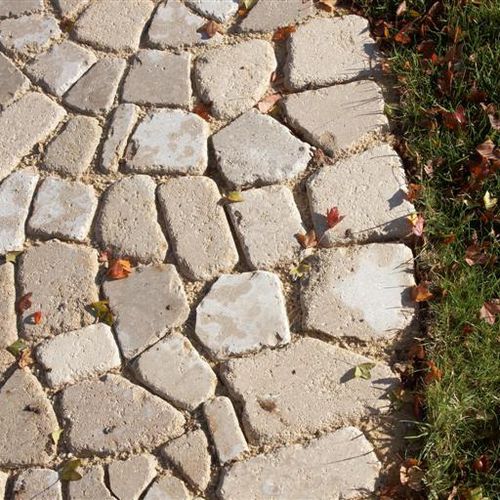 Natural stone paver - MOSAIC - OCCITANIE PIERRES - outdoor / patio / garden